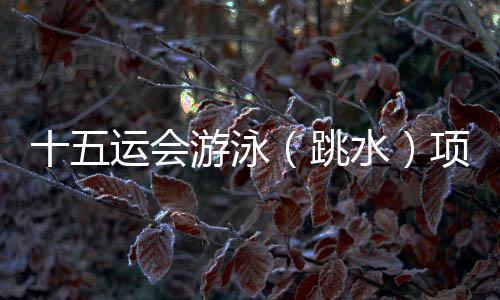 十五运会游泳(跳水)项目门票将于25日面向公众销售