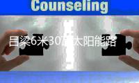 吕梁6米30瓦太阳能路灯