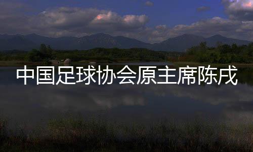 中国足球协会原主席陈戌源受贿一审被判无期徒刑