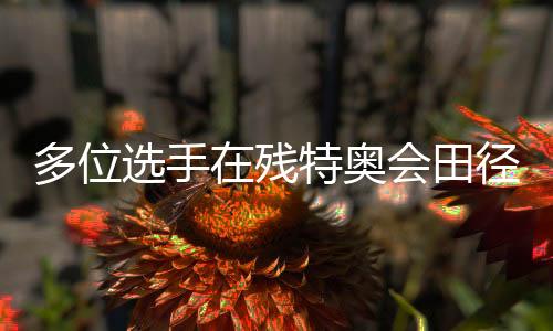多位选手在残特奥会田径（马拉松）项目刷新全国纪录