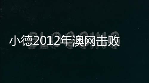 小德2012年澳网击败纳达尔所用球拍拍卖价破纪录